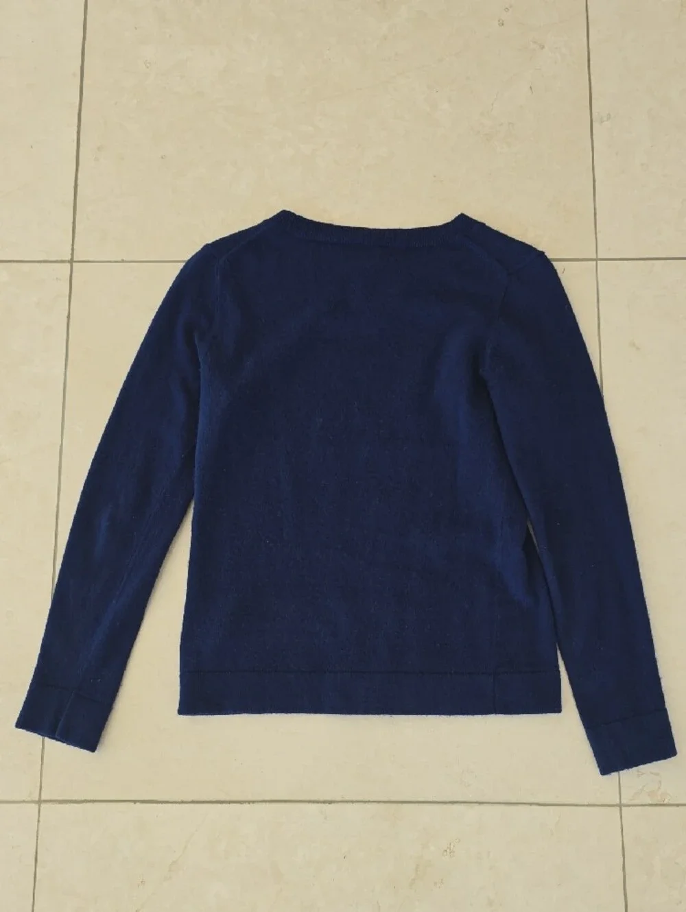 J. Crew Dark Navy Crewneck Teddie Sweater - XS